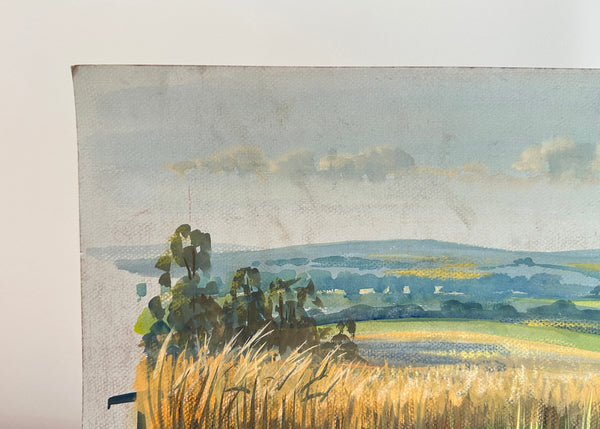 Atmospheric Watercolour Landscape