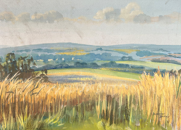 Atmospheric Watercolour Landscape