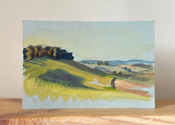 Ditchling Green Watercolour