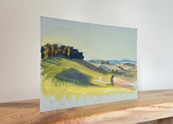 Ditchling Green Watercolour