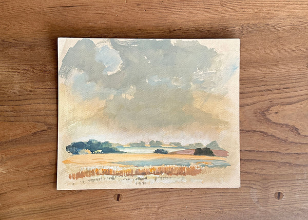 Muted Watercolour Landscape