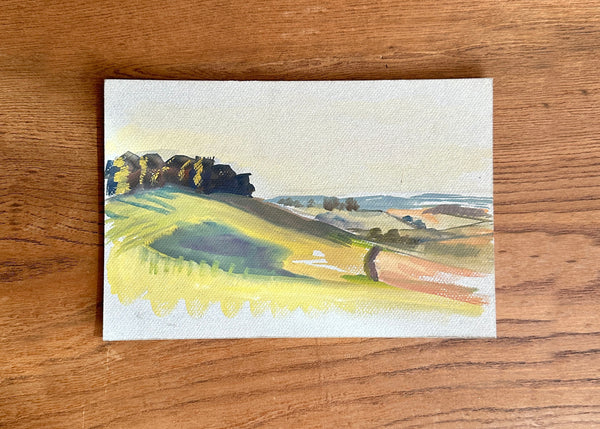 Ditchling Green Watercolour