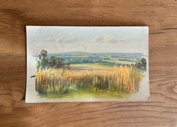 Atmospheric Watercolour Landscape