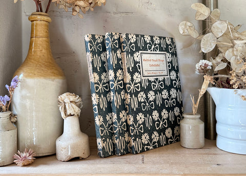 x3 Hand Printed German Books
