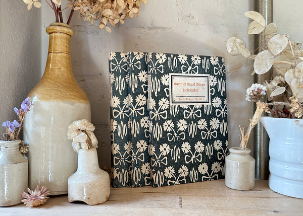 x3 Hand Printed German Books