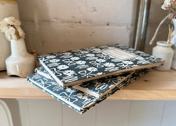 x3 Hand Printed German Books