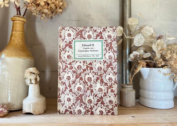 x5 Hand Printed German Books