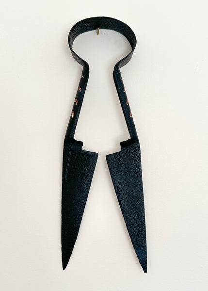 Painted Mackerel Fish Metal Shears