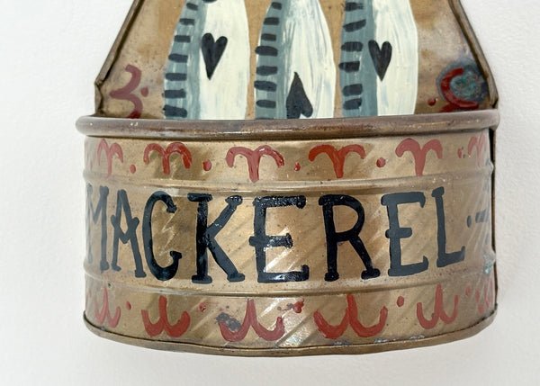 Mackerel Fish Brass Wall Pocket