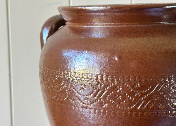 Stoneware Confit Pot