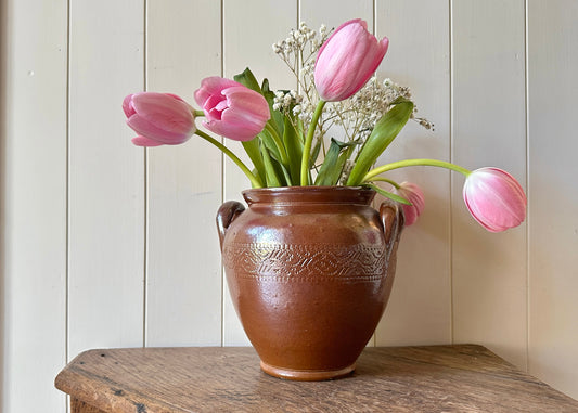 Stoneware Confit Pot