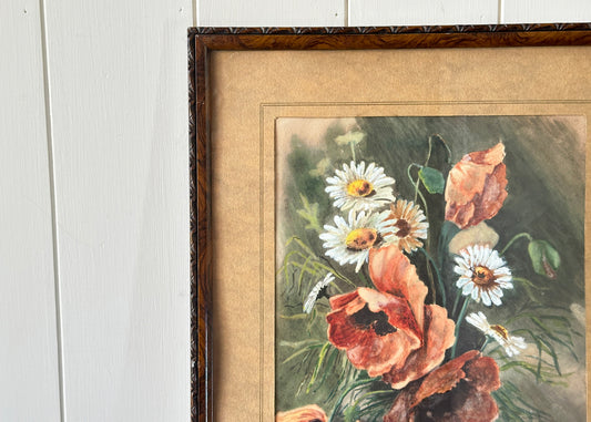 Watercolour Floral Observation Painting