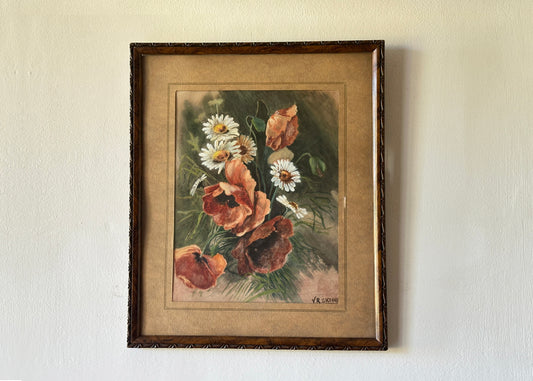 Watercolour Floral Observation Painting