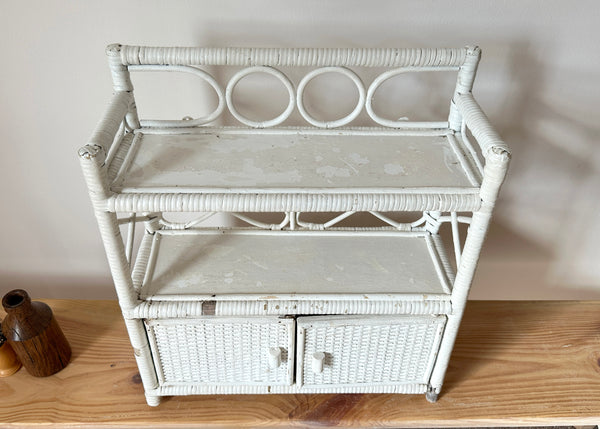 Wicker Wall Shelf