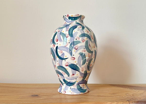 Hand Painted Flower Vase