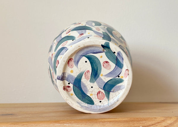 Hand Painted Flower Vase