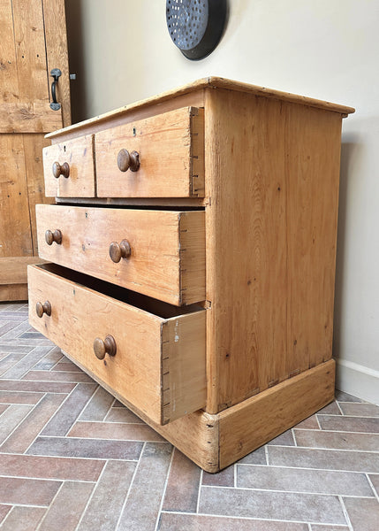 Victorian Pine Chest of Drawers