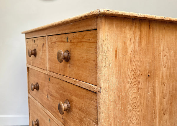 Victorian Pine Chest of Drawers