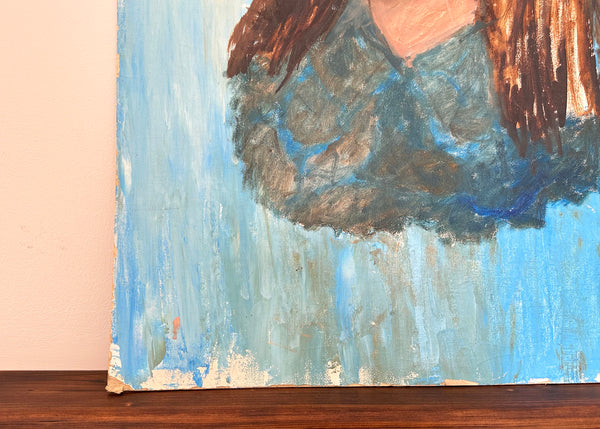 Young Girl Portrait Painting