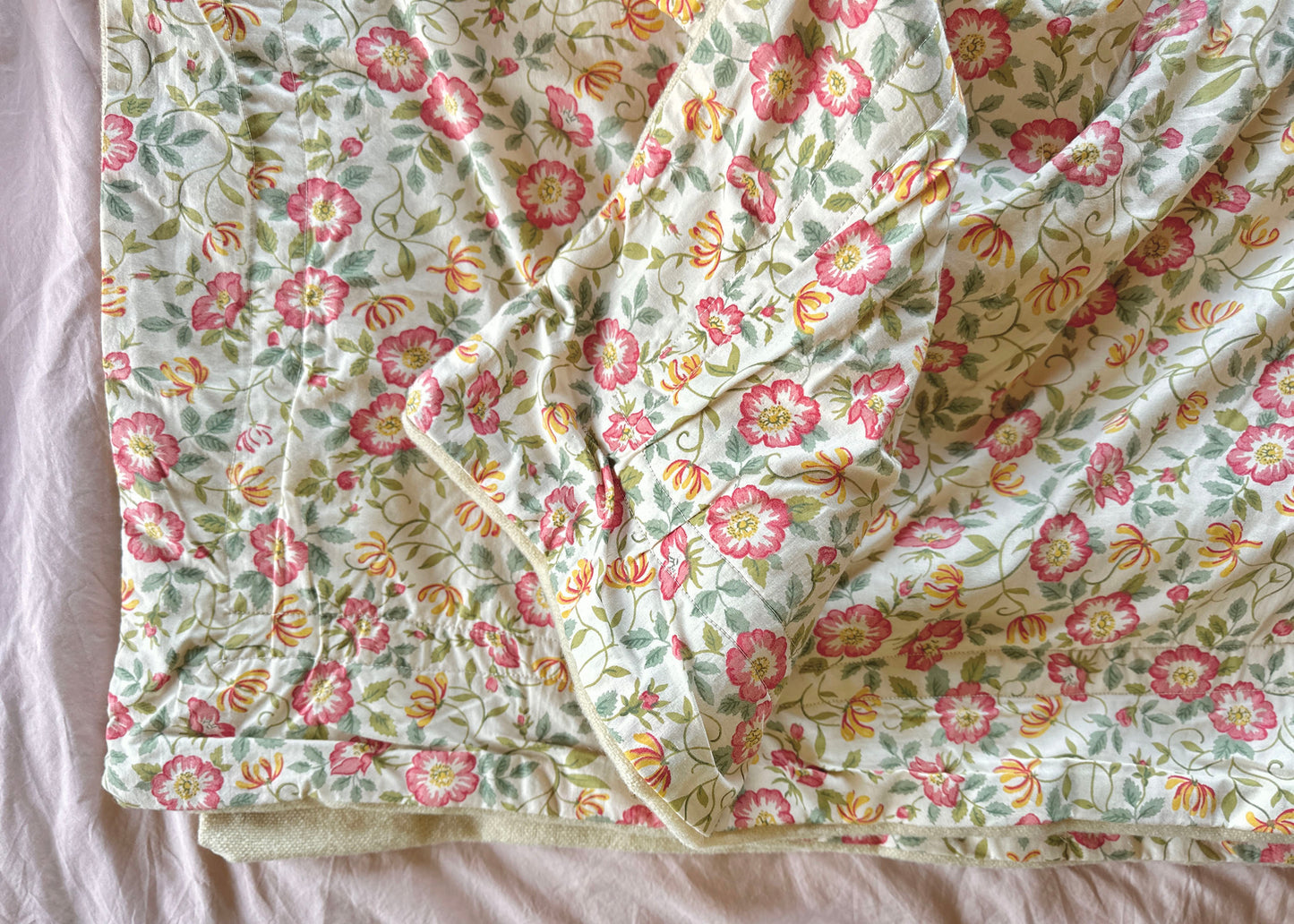 Handmade Floral Blanket