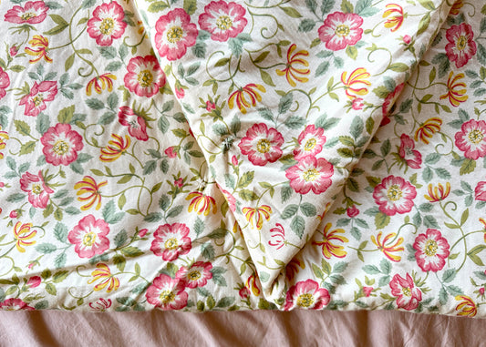 Handmade Floral Blanket