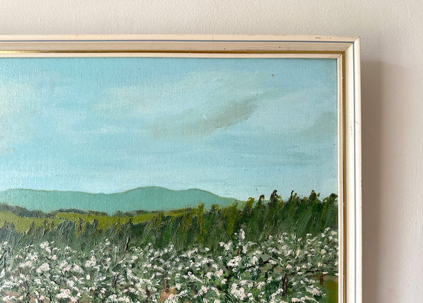 Apple Orchard Oil Painting