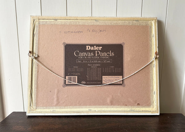 Apple Orchard Oil Painting