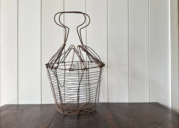 French Wire Egg Basket
