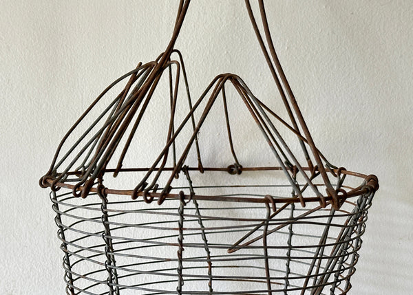 French Wire Egg Basket