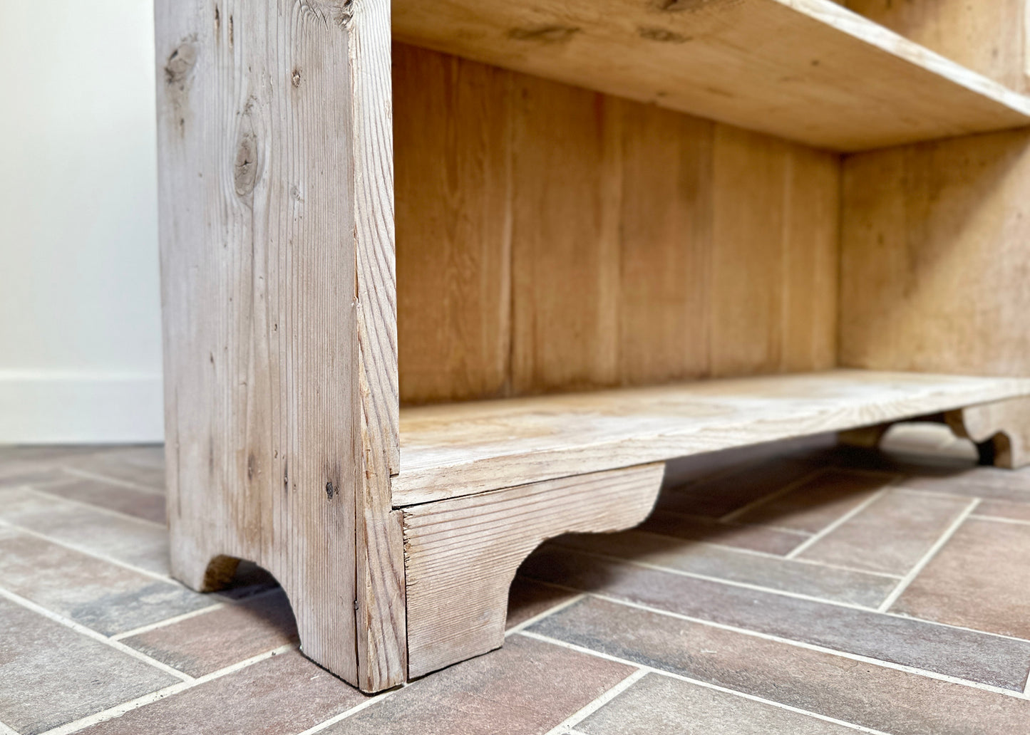 Antique Pine Bookcase