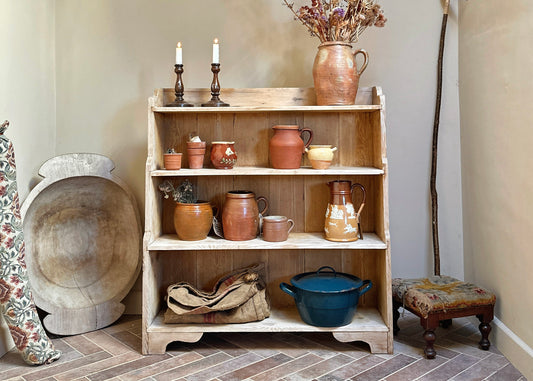 Antique Pine Bookcase