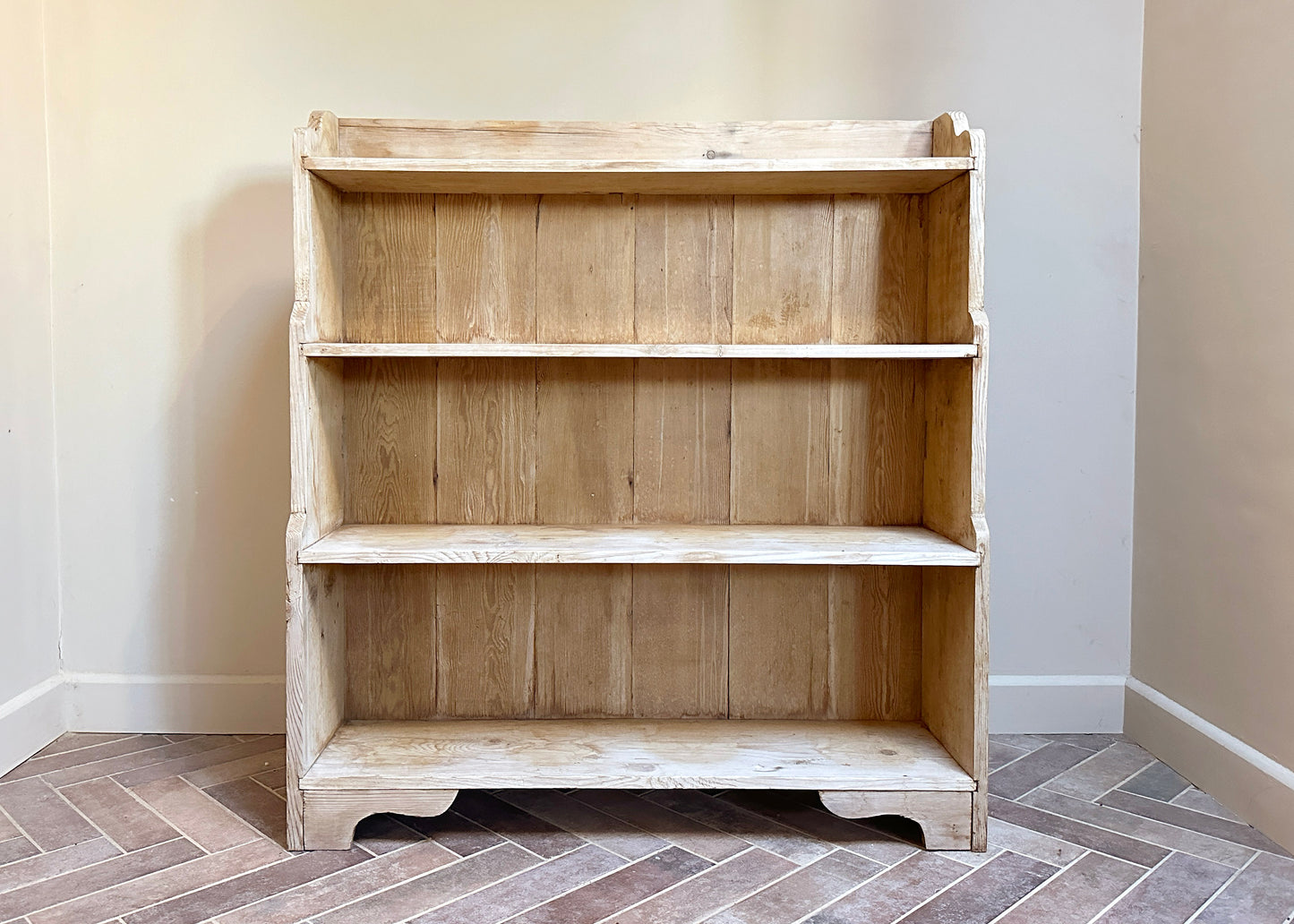 Antique Pine Bookcase