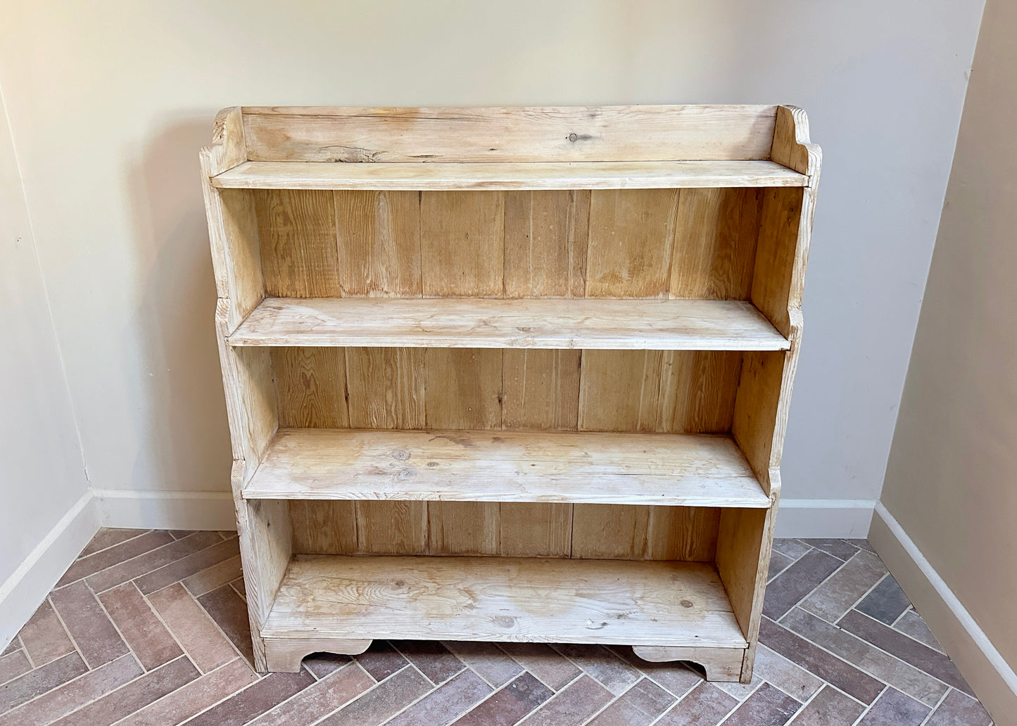 Antique Pine Bookcase