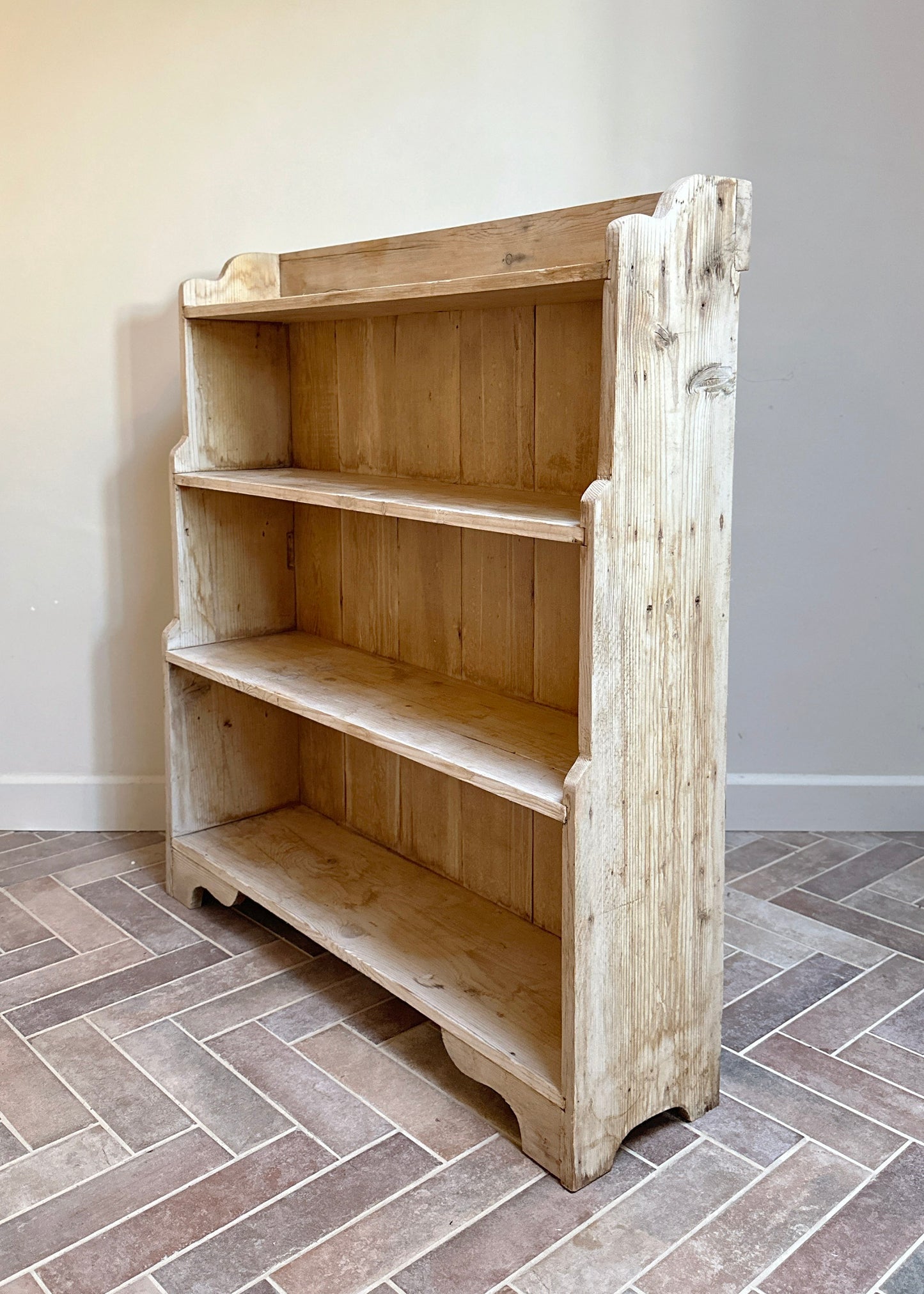 Antique Pine Bookcase