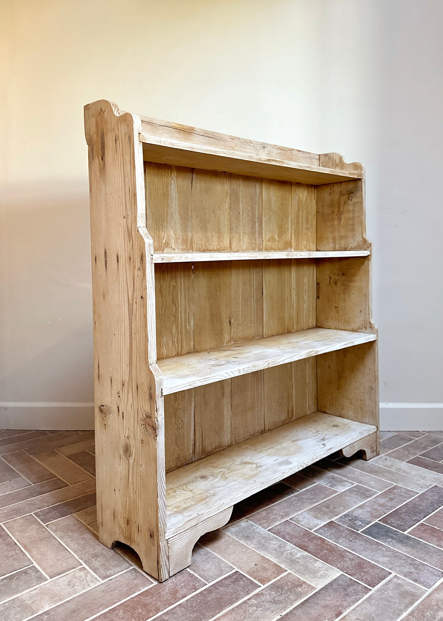 Antique Pine Bookcase