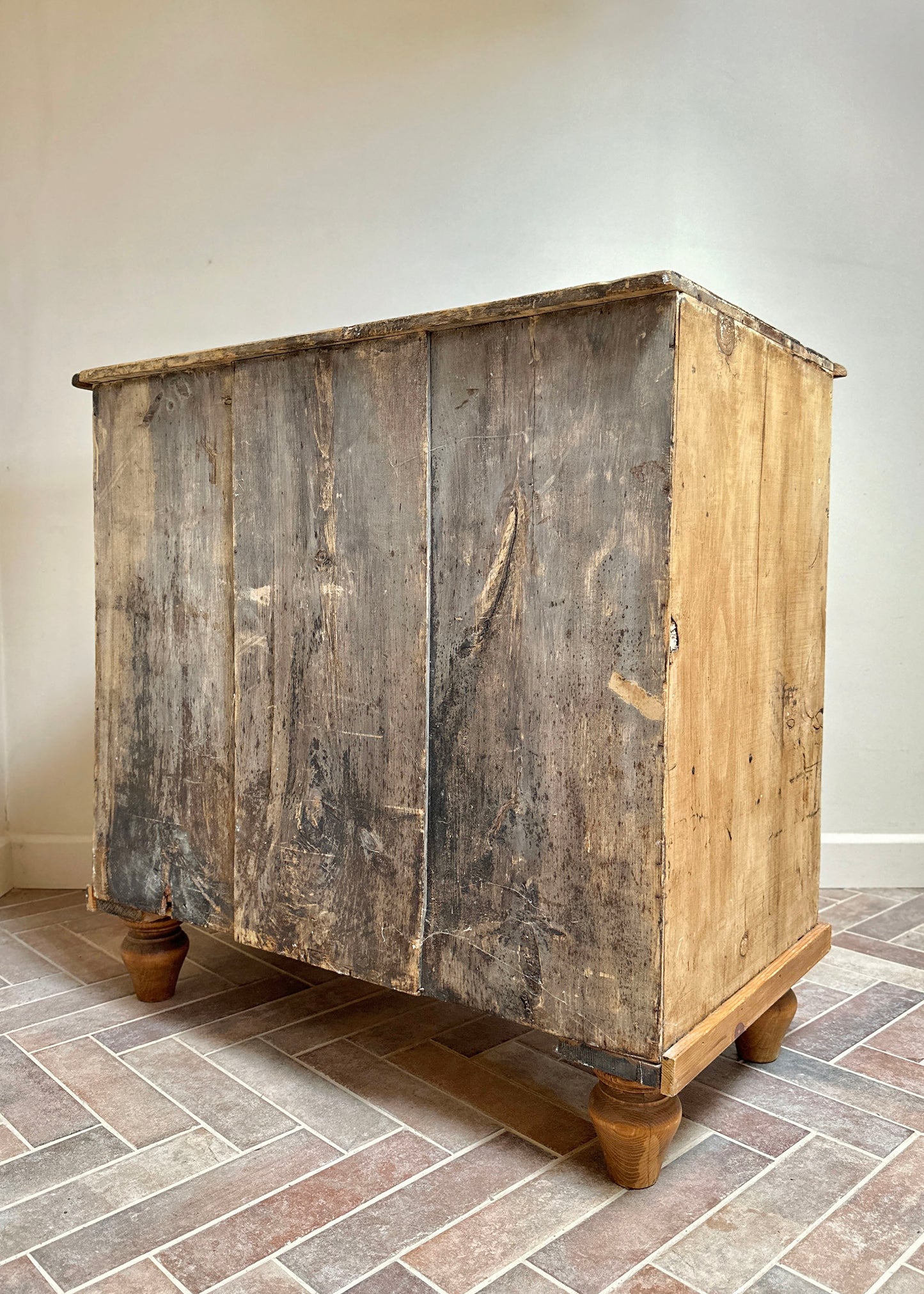 RESERVED - Victorian Pine Chest of Drawers