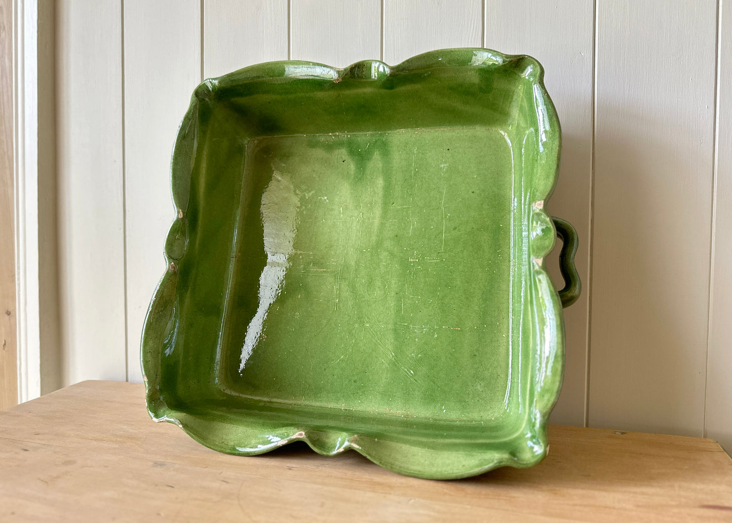 Green French Roasting Dish