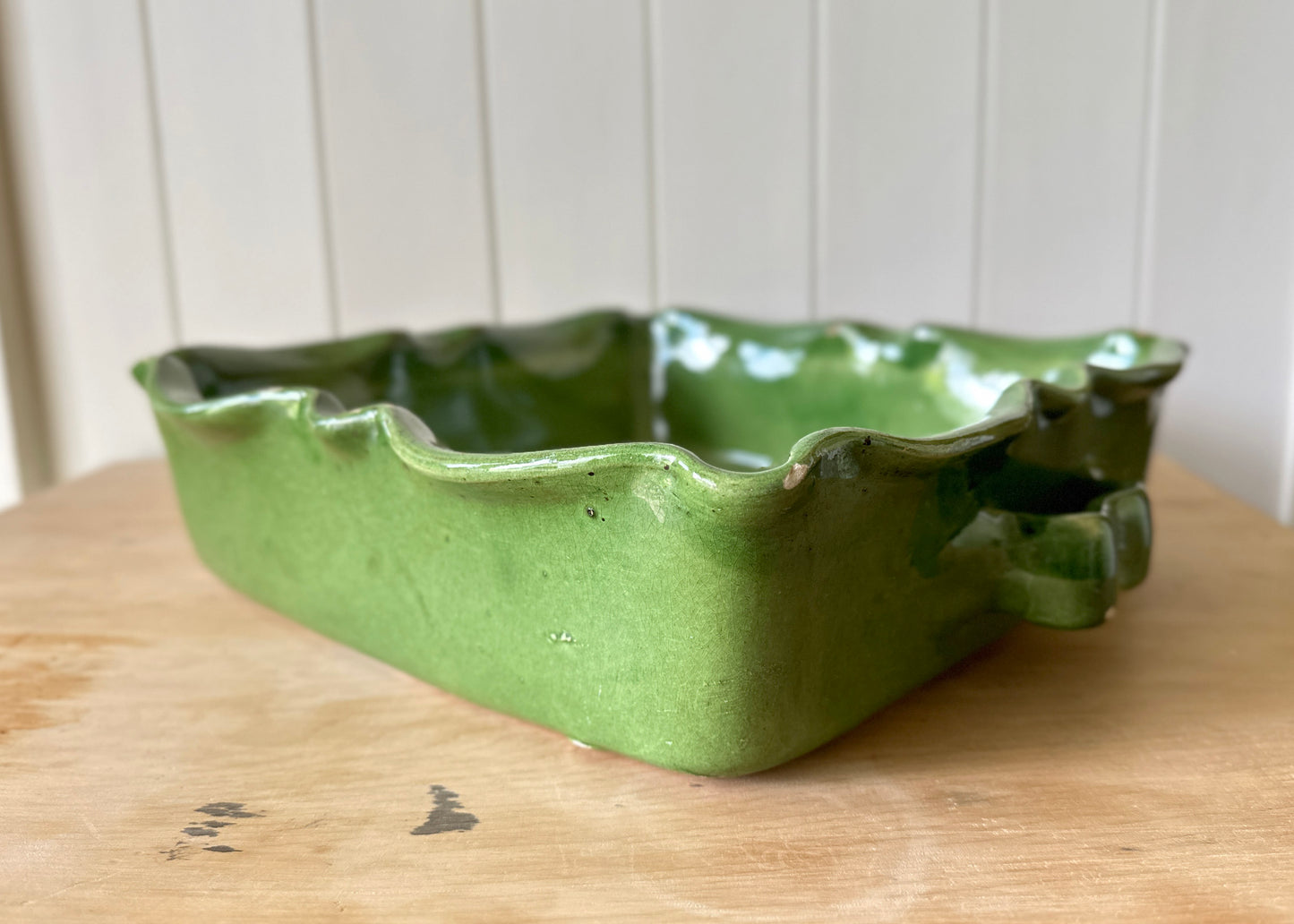 Green French Roasting Dish