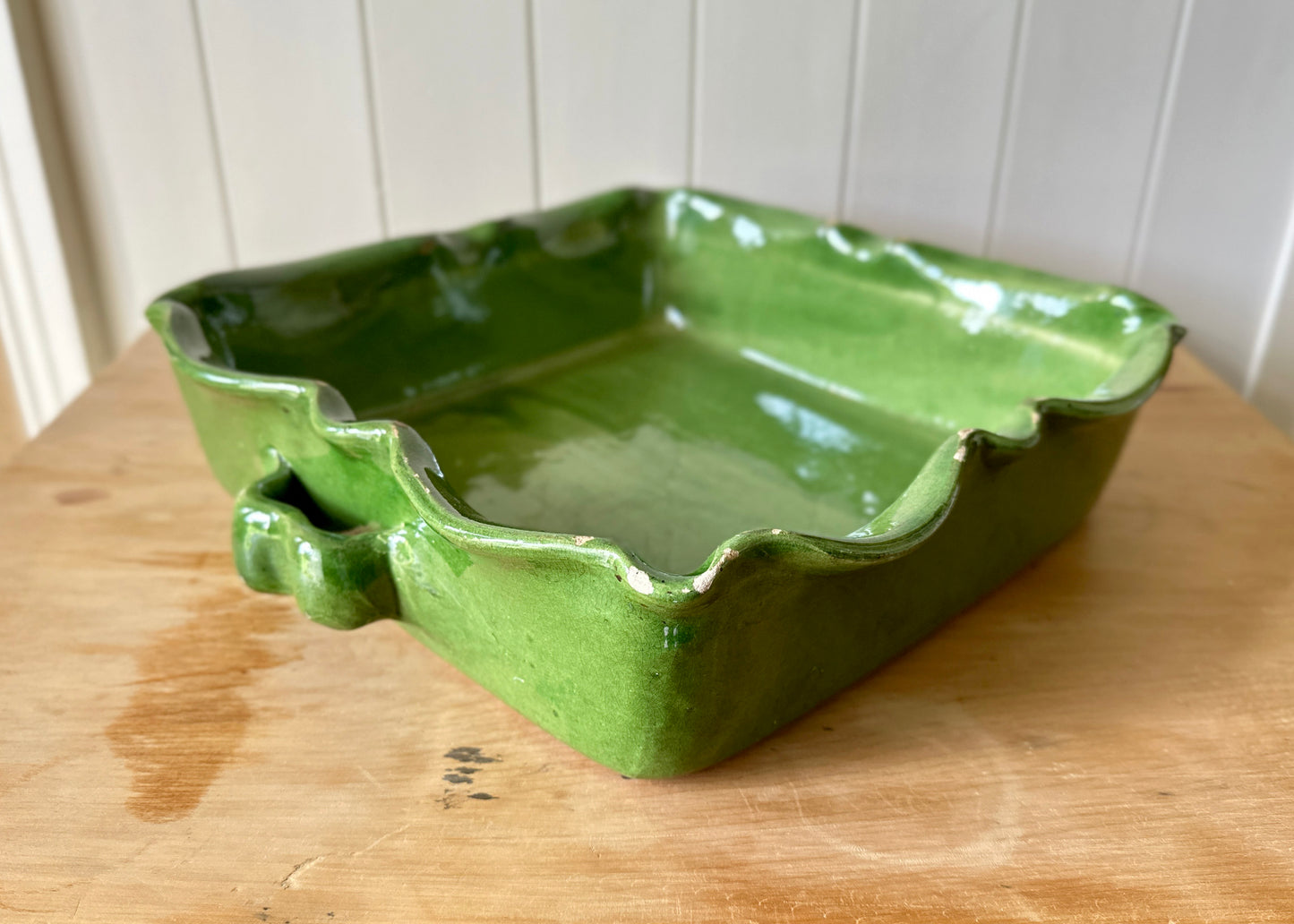 Green French Roasting Dish