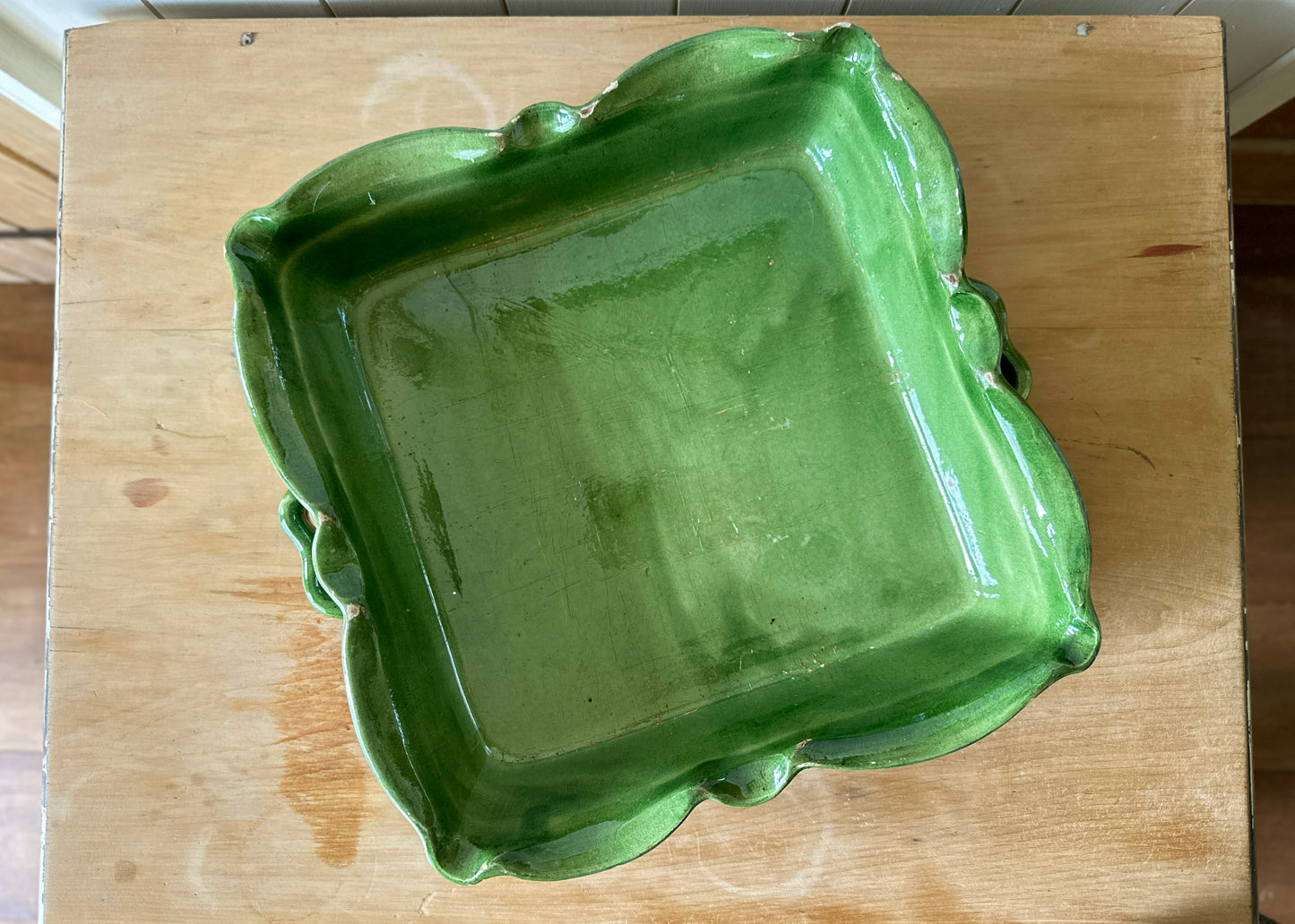 Green French Roasting Dish