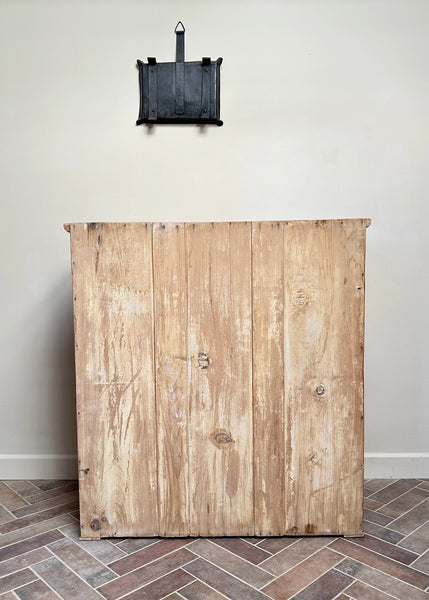 Glazed Pitch Pine Cabinet