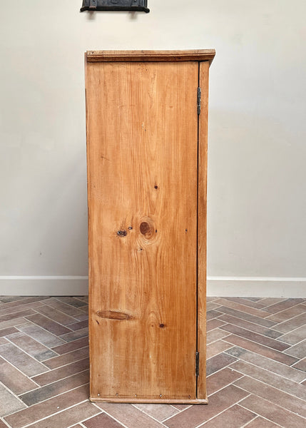 Glazed Pitch Pine Cabinet