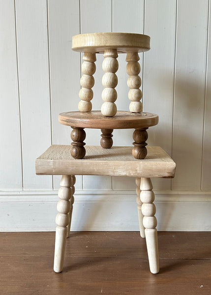 Bobbin Leg Foot Stool - Made by Alan