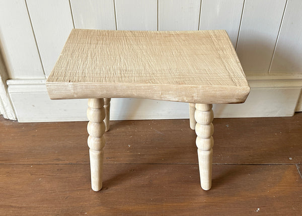 Bobbin Leg Foot Stool - Made by Alan