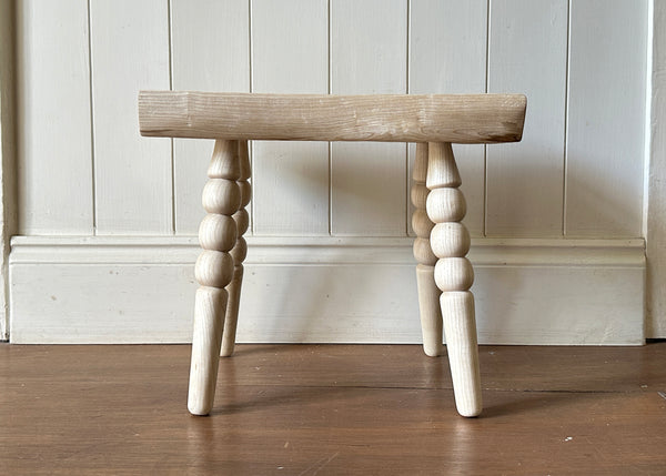 Bobbin Leg Foot Stool - Made by Alan