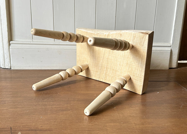 Bobbin Leg Foot Stool - Made by Alan