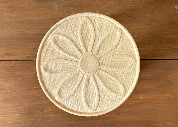 Carved Top Bobbin Stool - Made by Alan