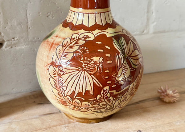 Sciraffigo Pottery Stem Vase