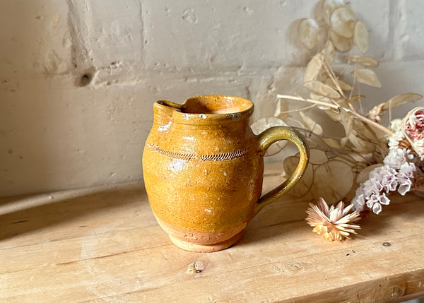 Petite Provencal Clay Jug