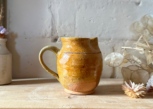 Petite Provencal Clay Jug